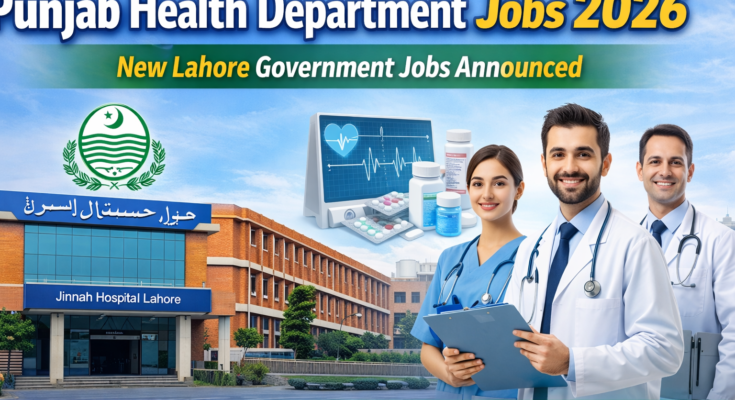 Punjab Health Department Jobs 2026