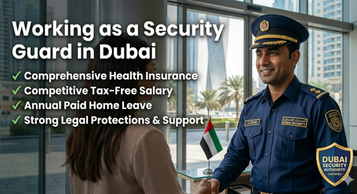 Working as a Security Guard in Dubai