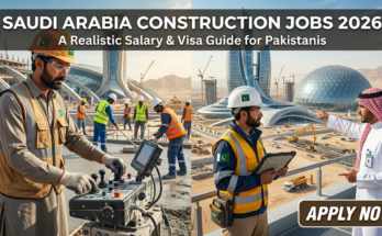 Saudi Arabia Construction Jobs 2026