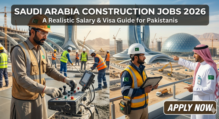 Saudi Arabia Construction Jobs 2026